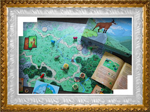 Fabrication jeu de plateau - jeu du chamois