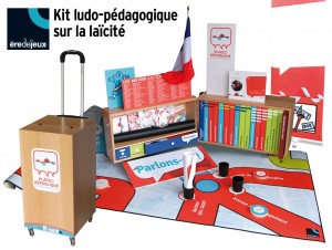 kit scénographique ludopédagogique sur la thématique de la laïcité