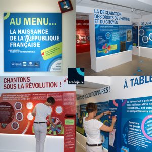 scénographie ludique révolution française