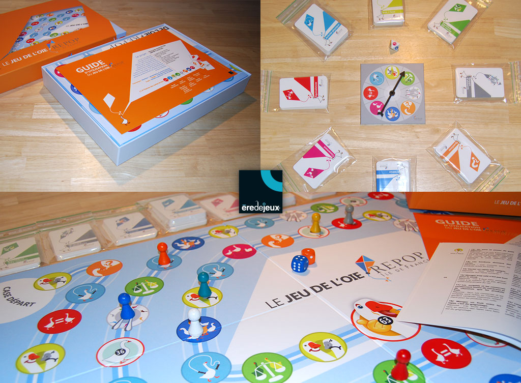 jeu de l'oie lutte contre l'obésité